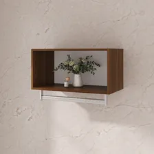 Armário Aéreo Fit 60cm Com Cabideiro Sem Porta Foto mini 1