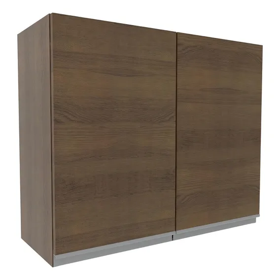 Armário Aéreo Madesa Glamy 80 Cm 2 Portas - Rustic Foto 1