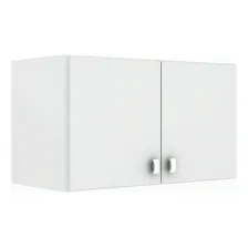 Armário Aéreo Para Lavanderia 02 Portas Multiuso AM3103 Branco Tecno Mobili Foto mini 1