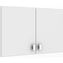 Armário Aéreo Para Lavanderia 02 Portas Multiuso AM3103 Branco Tecno Mobili Foto mini 2