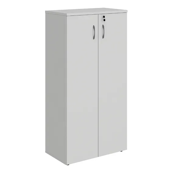 Armario Alto Duas Portas Cinza - Gebbwork Foto 1