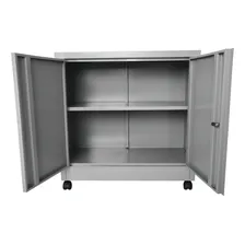 Armário Baixo De Aço Cinza Home Office Foto mini 3