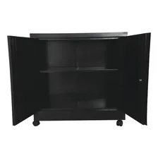 Armário Baixo De Aço Preto Home Office Foto mini 3