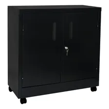 Armário Baixo De Aço Preto Home Office Foto mini 1