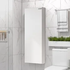 Armário Banheiro Utilitário 1 Porta Branco Carraro Foto mini 2