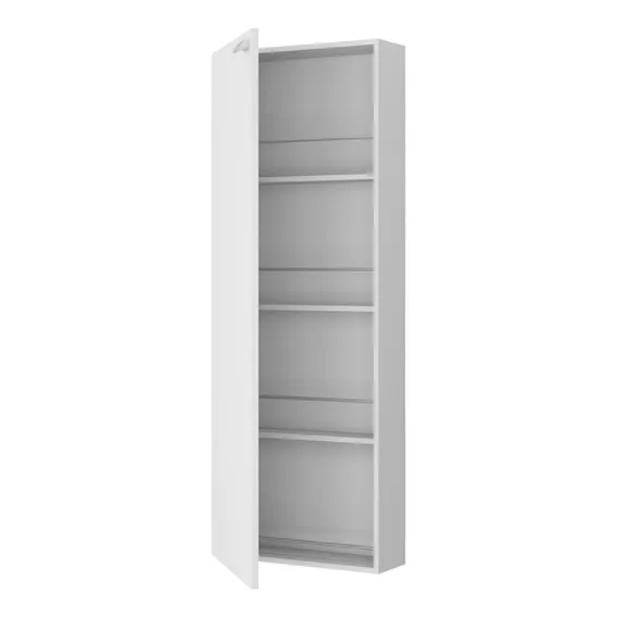 Armário Banheiro Utilitário 1 Porta Branco Carraro Foto 1