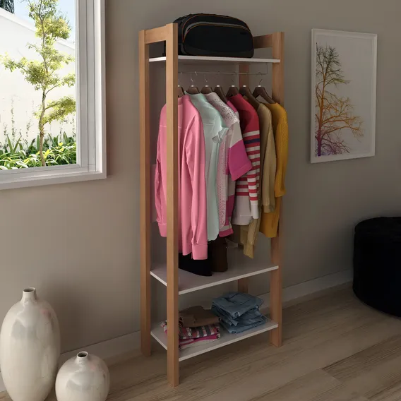 Armário Closet Aberto Az1029 Tecno Mobili Gi Foto 1
