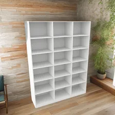 Armário Colmeia M5 100%mdf (organizador, Estante Prateleira) Cor Branco Foto mini  2