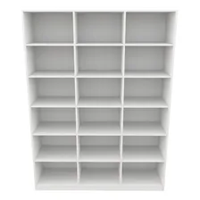 Armário Colmeia M5 100%mdf (organizador, Estante Prateleira) Cor Branco Foto mini  3