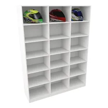 Armário Colmeia M5 100%mdf (organizador, Estante Prateleira) Cor Branco Foto  mini 1