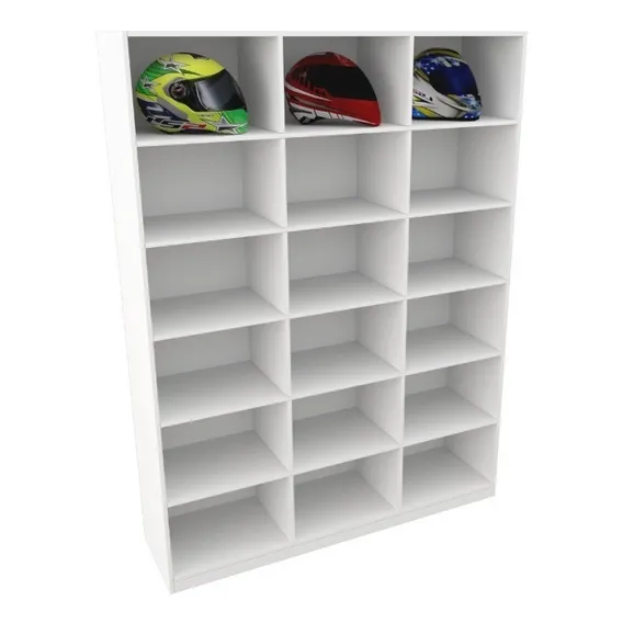 Armário Colmeia M5 100%mdf (organizador, Estante Prateleira) Cor Branco Foto 1