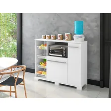 Armário Cozinha Multiuso Com Fruteira Quênia Foto mini  2