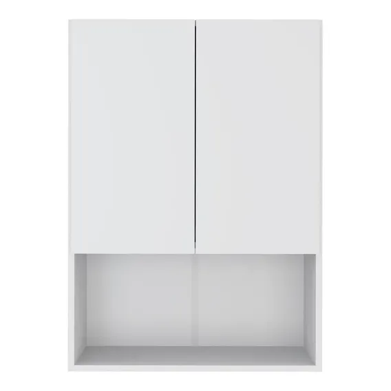 Armário De Banheiro Com 02 Portas Multimóveis Fg3044 Branco Foto 1