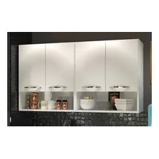 Armário Embutido Modulado Na Parede 4 Portas Branco Lindo Foto mini 4