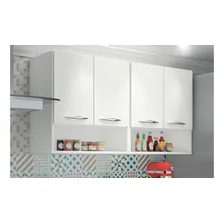 Armário Embutido Modulado Na Parede 4 Portas Branco Lindo Foto  mini 1