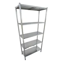 Armario Estante Inox Organizador Multiuso 80x40x200 Foto mini 2
