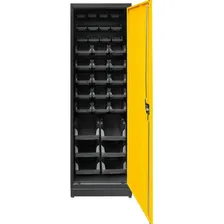 Armário Gaveteiro Para Ferramentas Misto Modular Vonder Cor Preto/amarelo Foto mini 3