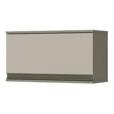 Armário Henn 1 Porta Basculante Connect C77 Cor Duna/cristal Foto  mini 1