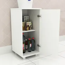 Armário Multiuso 01 Porta Bl3306 Branco Tecnomobili Foto mini 2