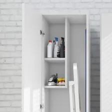 Armário Multiuso 1 Porta Tecno Mobili Branco Cg Foto mini 4