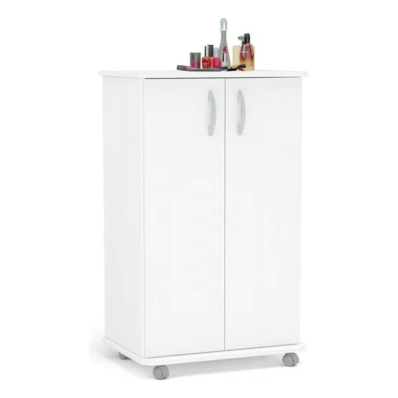 Armário Multiuso 2 Portas Baixo Limeira 3266 Branco Bp Foto 1