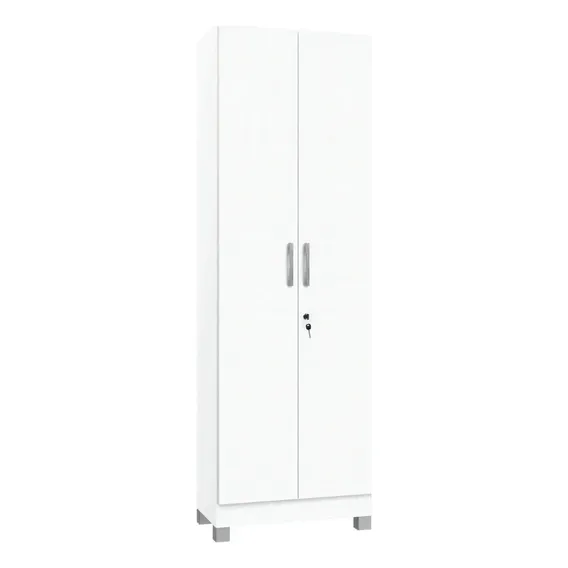 Armário Multiuso 2 Portas Com Chave Genialflex Branco I Foto 1