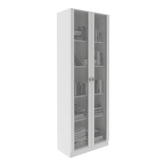 Armário Multiuso 2 Portas De Vidro 4 Prateleiras Jbwt Tecno Mobili ME4115 Foto 1
