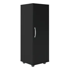 Armário Multiuso Organizador Multiuso 1 Porta Preto- Dullar Móveis Foto mini 1