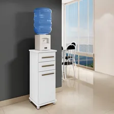 Armário Multiuso Serviço Balcão Cozinha Área Suporte Galão Cor Branco Foto mini 2