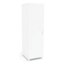 Armário Multiuso Turin 1 Porta 3 Prateleiras Branco Foto mini 2