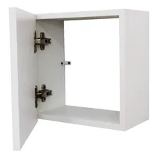 Armário Nicho Toalheiro Decorativo Mdf 30x30x15cm Porta Foto mini  2