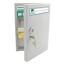 Armário Organizador De Chaves 8701 Easy Space Cor Cinza Foto  mini 1