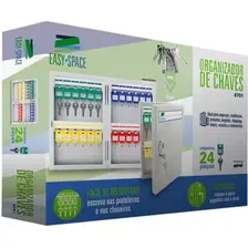 Armário Organizador De Chaves 8701 Easy Space Cor Cinza Foto mini 4