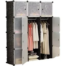 Armário Organizador Modular Preto Daikon BONSHMY342H Foto mini 1