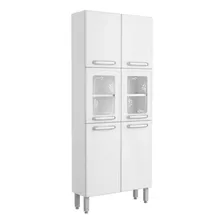 Armário Paneleiro Duplo Bertolini Com Vidro Em Aço 6 Portas Evidence Branco Foto mini 1