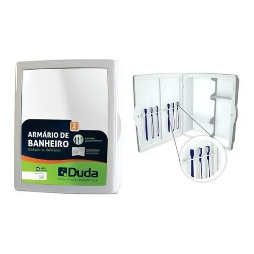 Armário Para Banheiro Branco Foto 1