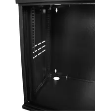 Armário Rack 12ux470mm P/ Servidor Parede 19'' Cftv Preto Foto mini 3