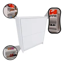 Armário Sapateira 2 Portas Branco Ou Preto, Prático Ideal Foto mini 1