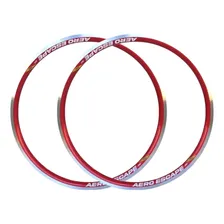 Aro 20 Bmx Folha Dupla Bicicleta Bmx Aero Vzan V-brake 36f Cor Vermelho Foto mini 4