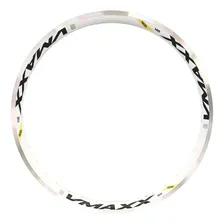 Aro 26 Aero Vmaxx Dh Freio V-brake 36 Furos Vzan Bike Mtb Dh Cor Branco Foto mini 1