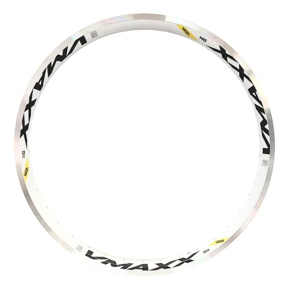 Aro 26 Aero Vmaxx Dh Freio V-brake 36 Furos Vzan Bike Mtb Dh Cor Branco Foto 1