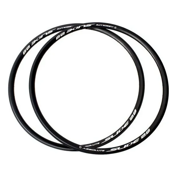 Aro Absolute Slide Disc Aro 29 Clincher 36 Furos Preto Unid Foto 1