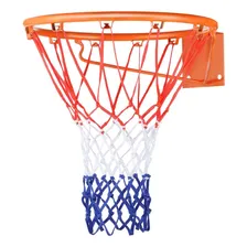 Aro Basketball Cesta Basquete 45cm De Ferro E Rede Foto  mini 1