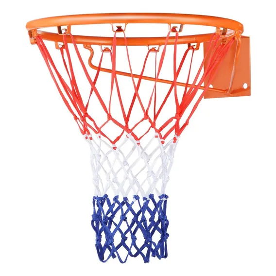 Aro Basketball Cesta Basquete 45cm De Ferro E Rede Foto 1