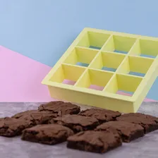 Aro Cortador De Brownie E Bolos - 9 Cavidades - 5x5 Cm Foto mini 2