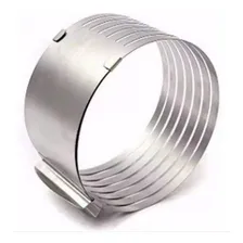 Aro Cortador Para Bolo 7 Camadas Aço Inox Ajustável Carol Foto mini 3