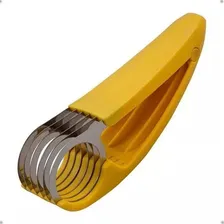Aro Fatiador Cortador Para Frutas Banana Legumes Pepino Inox Foto mini 3