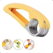 Aro Fatiador Cortador Para Frutas Banana Legumes Pepino Inox Foto mini 2