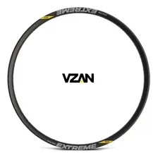 Aro Vzan Extreme Pro 29 C6 Com Ilhós 32 Furos Preto AlumÃnio Foto mini 4