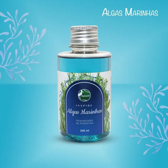 Aromatizador Ambiente Algas Marinhas 200 , Pantanal Aromas Foto 1